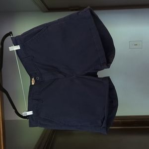 Levis Navy Twill Shorts